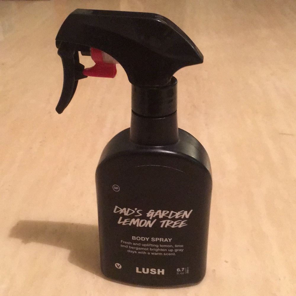 LUSH Dad’s Garden Lemon Tree Body Spray